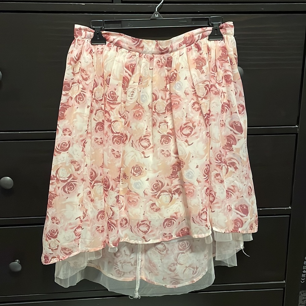 Pink skirt